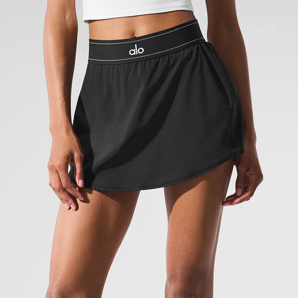 ALO Yoga Black Athletic Skirt - Picture 3 of 3